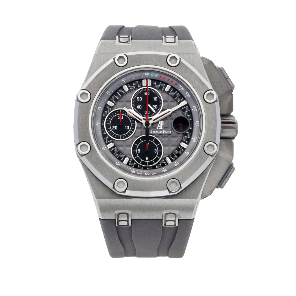 Premium super clone Audemars Piguet Audemars Piguet Royal Oak Offshore "Michael Schumacher" 26568IM.OO.A004CA.01 44mm luxury replica watch available in Dubai UAE