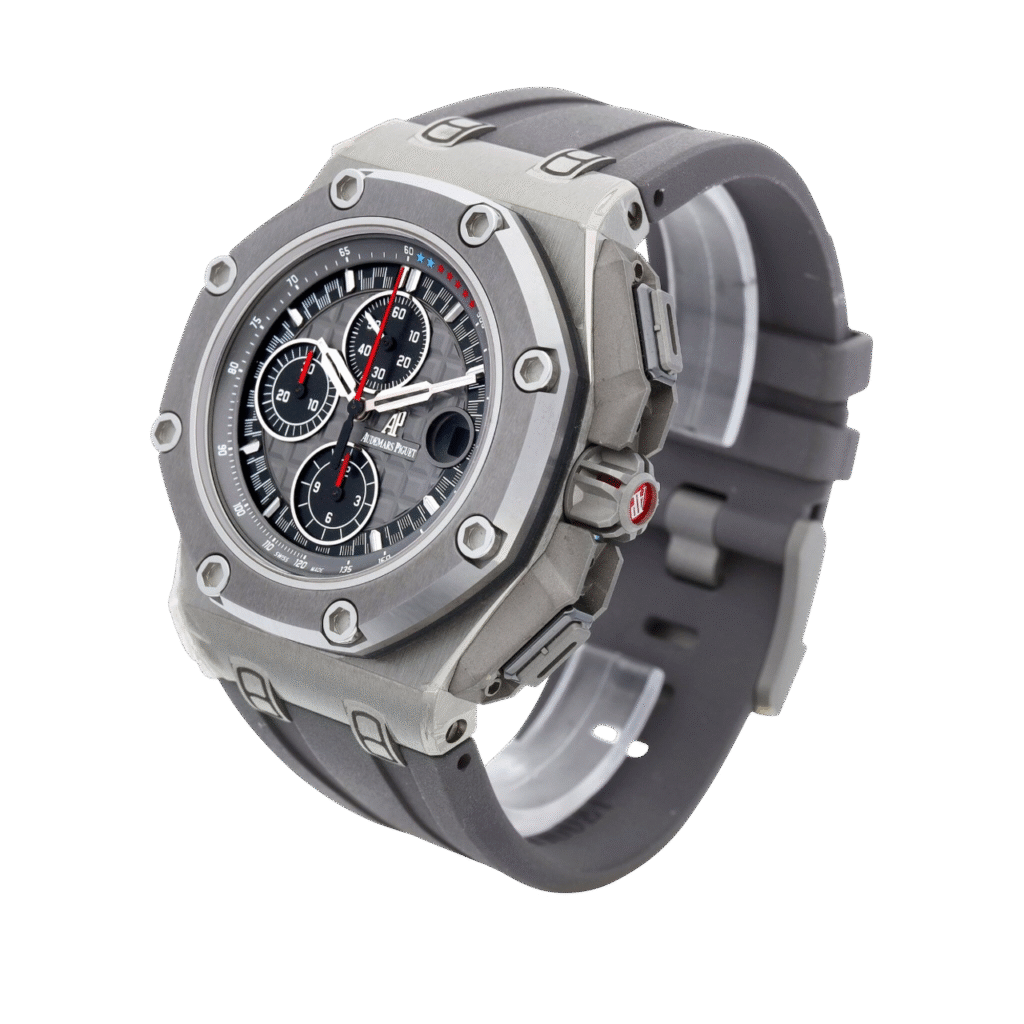 Premium super clone Audemars Piguet Audemars Piguet Royal Oak Offshore "Michael Schumacher" 26568IM.OO.A004CA.01 44mm luxury replica watch available in Dubai UAE