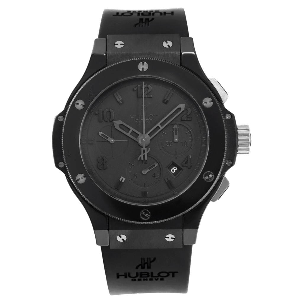Premium super clone Hublot Big Bang "All Black" 301.CX.134.RX 44mm luxury replica watch available in Dubai UAE