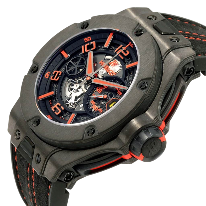 Premium super clone Hublot Big Bang Ferrari Unico 402.QU.0113.WR 44mm (Limited Edition) luxury replica watch available in Dubai UAE