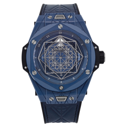 Premium super clone Hublot Big Bang Sang Bleu II 415.EX.7179.VR.MXM19 45mm luxury replica watch available in Dubai UAE