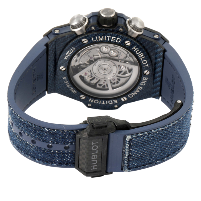 Premium super clone Hublot Big Bang Unico Italia Independent 411.YL.5190.NR.ITI16 45mm (Limited Edition) luxury replica watch available in Dubai UAE