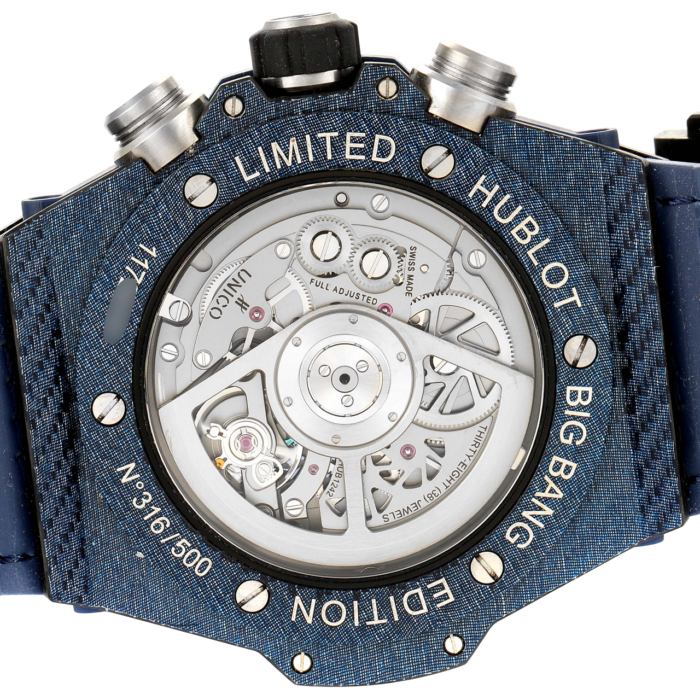 Premium super clone Hublot Big Bang Unico Italia Independent 411.YL.5190.NR.ITI16 45mm (Limited Edition) luxury replica watch available in Dubai UAE