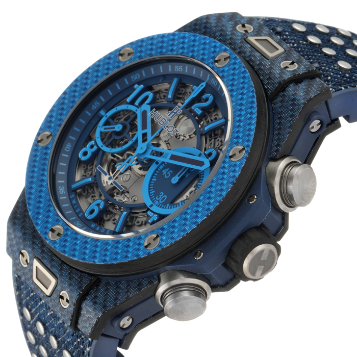 Premium super clone Hublot Big Bang Unico Italia Independent 411.YL.5190.NR.ITI16 45mm (Limited Edition) luxury replica watch available in Dubai UAE