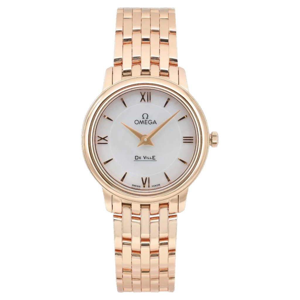 Premium Luxury Replica Watches Dubai Premium super clone Omega De Ville Prestige 424.50.27.60.05.002 27.4 mm luxury replica watch available in Dubai UAE