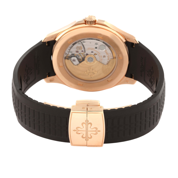 Premium super clone Patek Philippe Aquanaut 5167R-001 Rose Gold 40mm luxury replica watch available in Dubai UAE