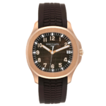 Premium super clone Patek Philippe Aquanaut 5167R-001 Rose Gold 40mm luxury replica watch available in Dubai UAE