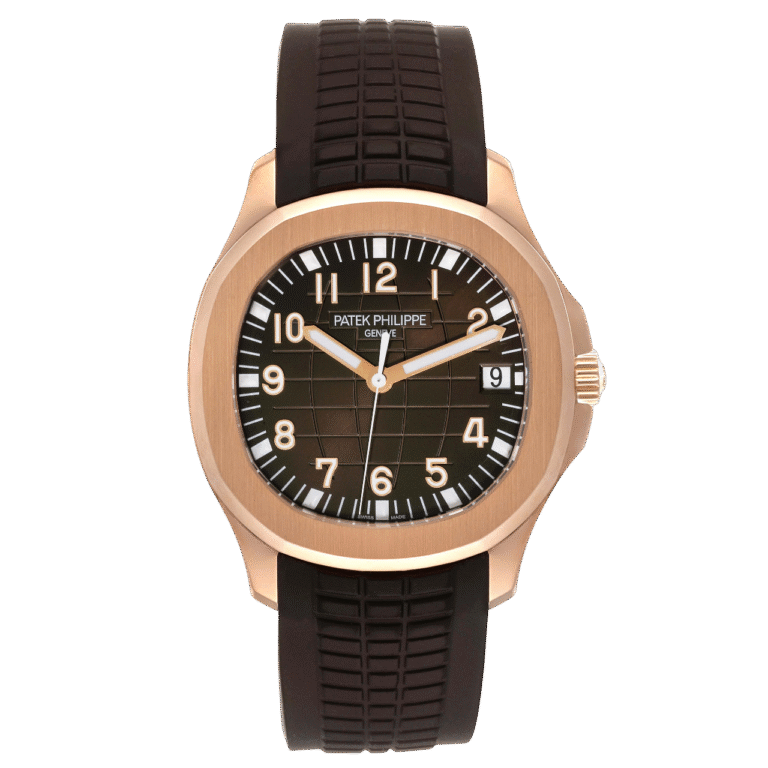 Premium super clone Patek Philippe Aquanaut 5167R-001 Rose Gold 40mm luxury replica watch available in Dubai UAE