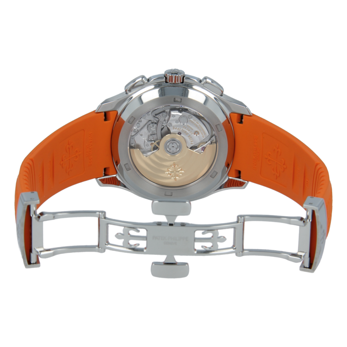 Premium super clone Patek Philippe Aquanaut Chronograph 5968A-001 42.2mm luxury replica watch available in Dubai UAE