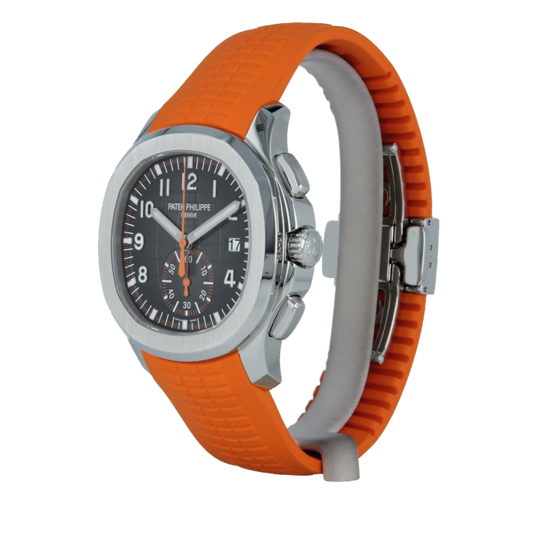 Premium super clone Patek Philippe Aquanaut Chronograph 5968A-001 42.2mm luxury replica watch available in Dubai UAE