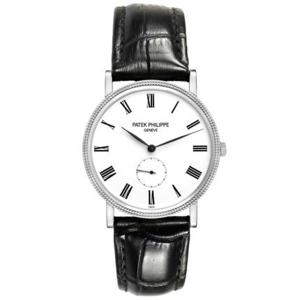 Premium super clone Patek Philippe Calatrava 5119G-001 White Gold 36mm luxury replica watch available in Dubai UAE