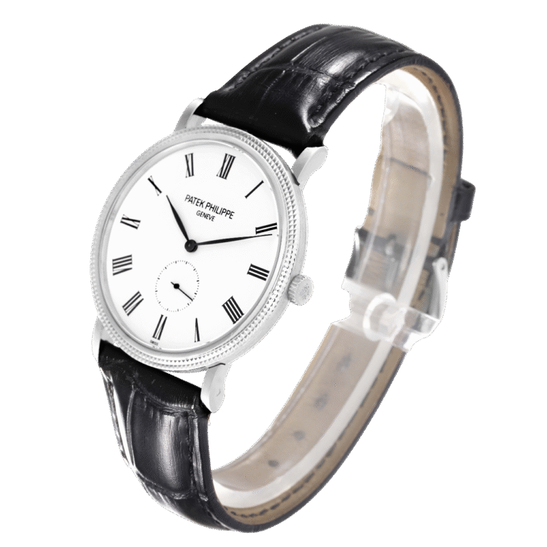 Premium super clone Patek Philippe Calatrava 5119G-001 White Gold 36mm luxury replica watch available in Dubai UAE