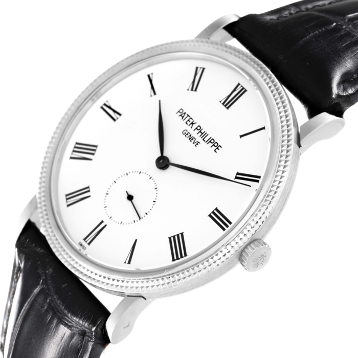 Premium super clone Patek Philippe Calatrava 5119G-001 White Gold 36mm luxury replica watch available in Dubai UAE