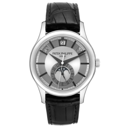 Premium super clone Patek Philippe Complications 5205G-001 White Gold 40mm luxury replica watch available in Dubai UAE