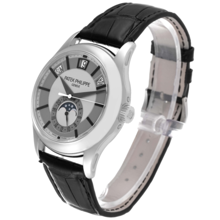 Premium super clone Patek Philippe Complications 5205G-001 White Gold 40mm luxury replica watch available in Dubai UAE
