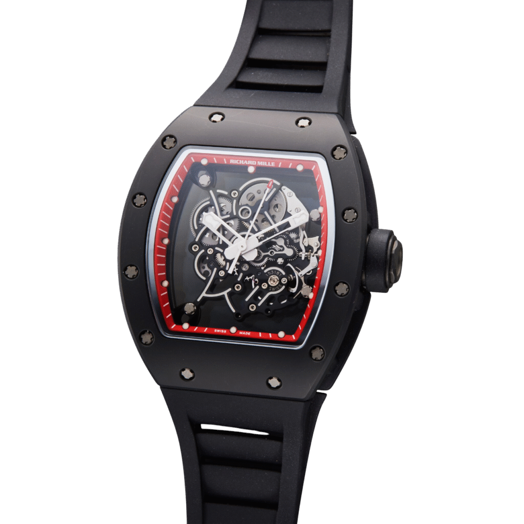 Premium super clone Richard Mille Richard Mille RM 055 "Bubba Watson" 42mm (Americas Edition) [Limited] luxury replica watch available in Dubai UAE