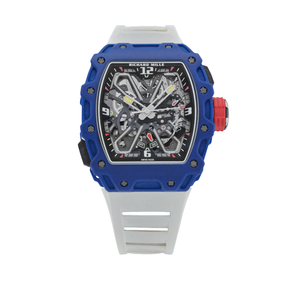 Premium super clone Richard Mille Richard Mille RM 35-03 "Rafael Nadal" Quartz TPT® 43mm luxury replica watch available in Dubai UAE