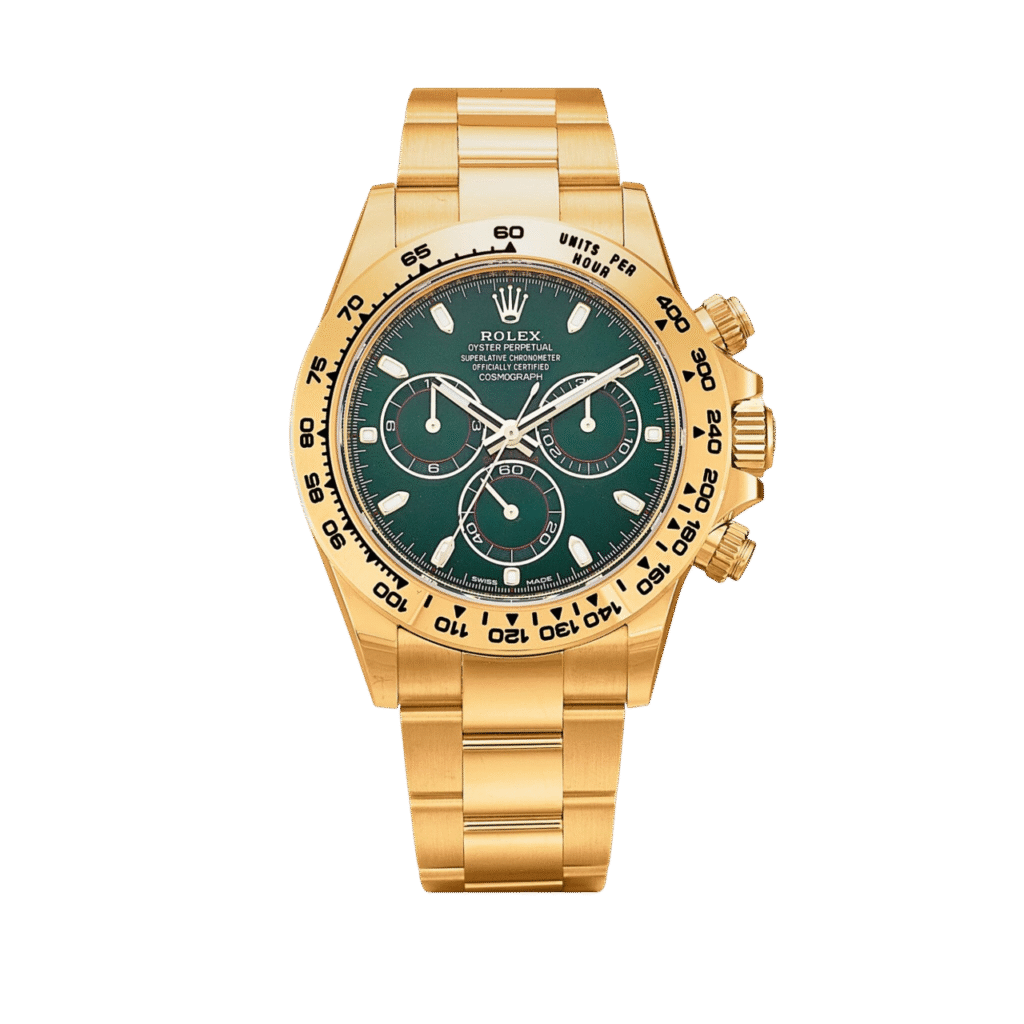 Rolex Cosmograph Daytona 116508 Green Dial 40mm Front