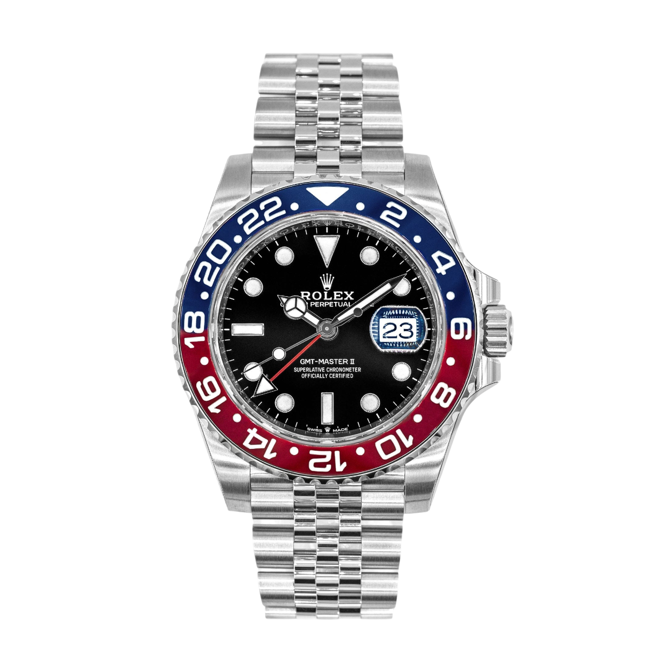 Rolex GMT-Master II 126710BLRO 40mm Front Rolex GMT-Master II 126710BLRO 40mm - Image 1