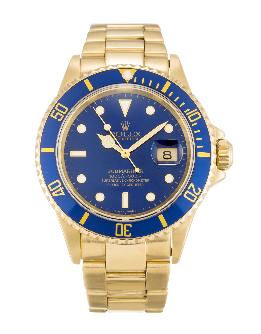 Rolex Submariner 16618 40mm Front Rolex Submariner 16618 40mm - Image 1