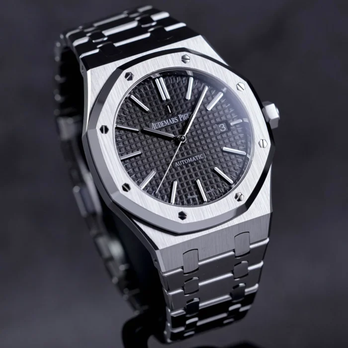 Audemars Piguet Royal Oak Full black 1:1 super clone watch - Image 3