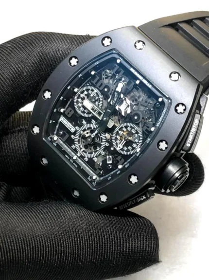 RICHARD MILLE RM 011 black with white marking super clone 1:1 watch