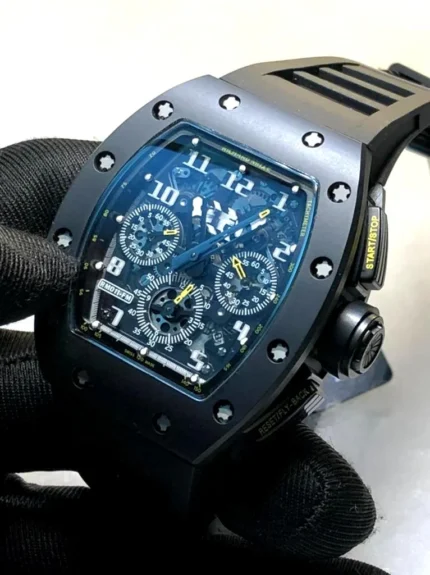RICHARD MILLE RM 011 black with yellow marking super clone 1:1 watch