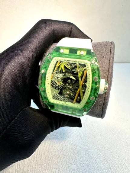 Richard Mille Green Sapphire crystal super clone watches in Dubai