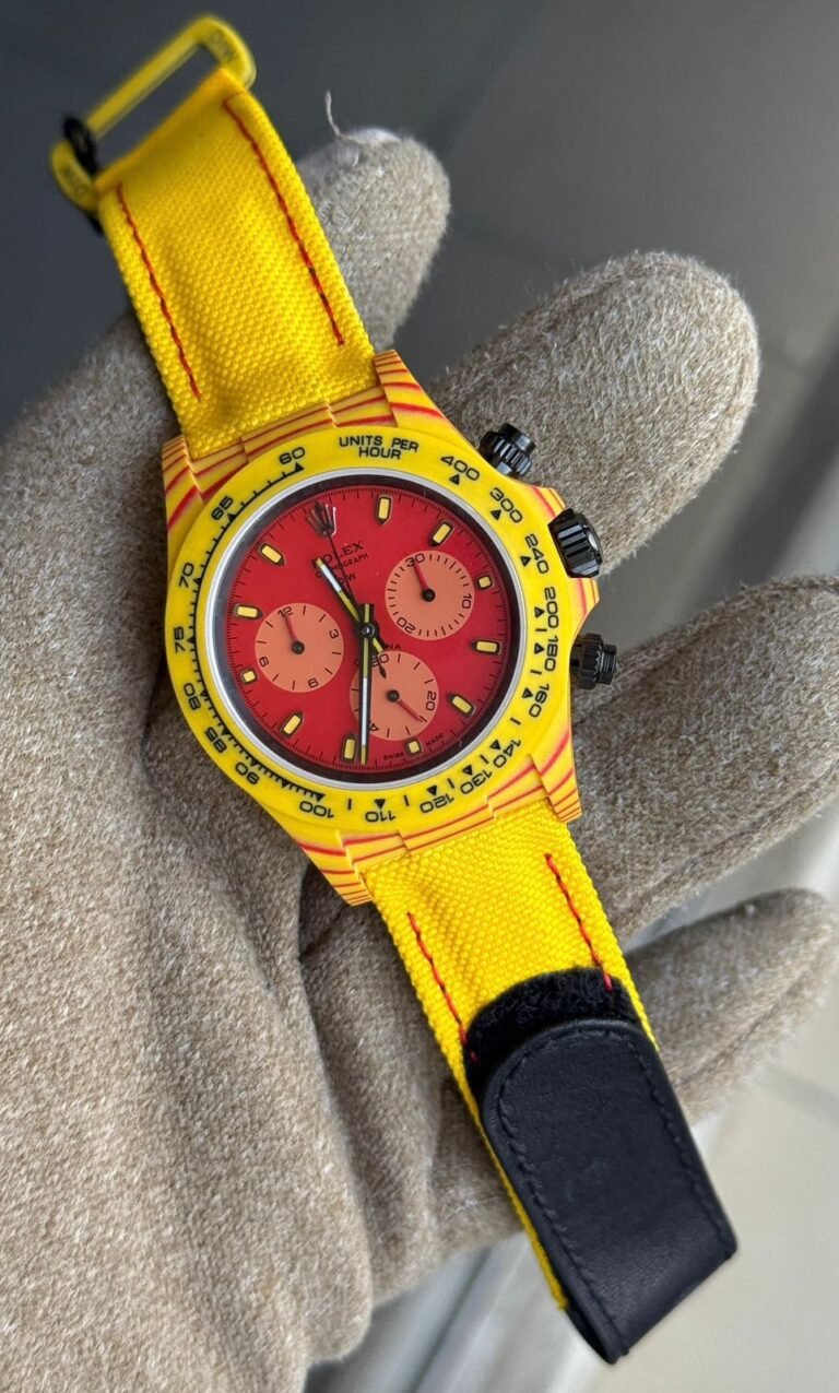 Rolex Daytona DIW Volcano Quartz Fiber 1:1 super clone watch Replica Watches in Dubai