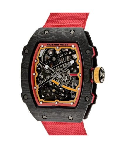 Richard Mille Rm 67-02 Alexander Zverev Edition Super Lightweight Red Elastic Strap