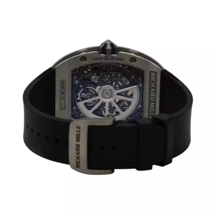 Richard Mille RM 67-01 Titanium Extra Flat Automatic Black Dial Unisex Watch - Image 2